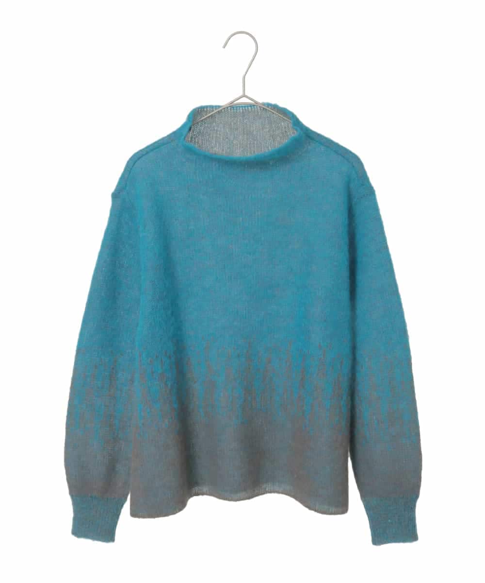 PYFAD41360 CHRISTIAN AUJARD(小さいサイズ)(メゾン ドゥ サンク) グラデーションニットプルオーバー マスタード