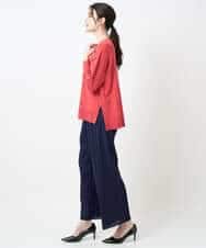 PYFAE06300 CHRISTIAN AUJARD(小さいサイズ)(メゾン ドゥ サンク) Vネックプルオーバーニット ピンク