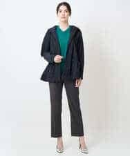 PYFAE06300 CHRISTIAN AUJARD(小さいサイズ)(メゾン ドゥ サンク) Vネックプルオーバーニット ピンク