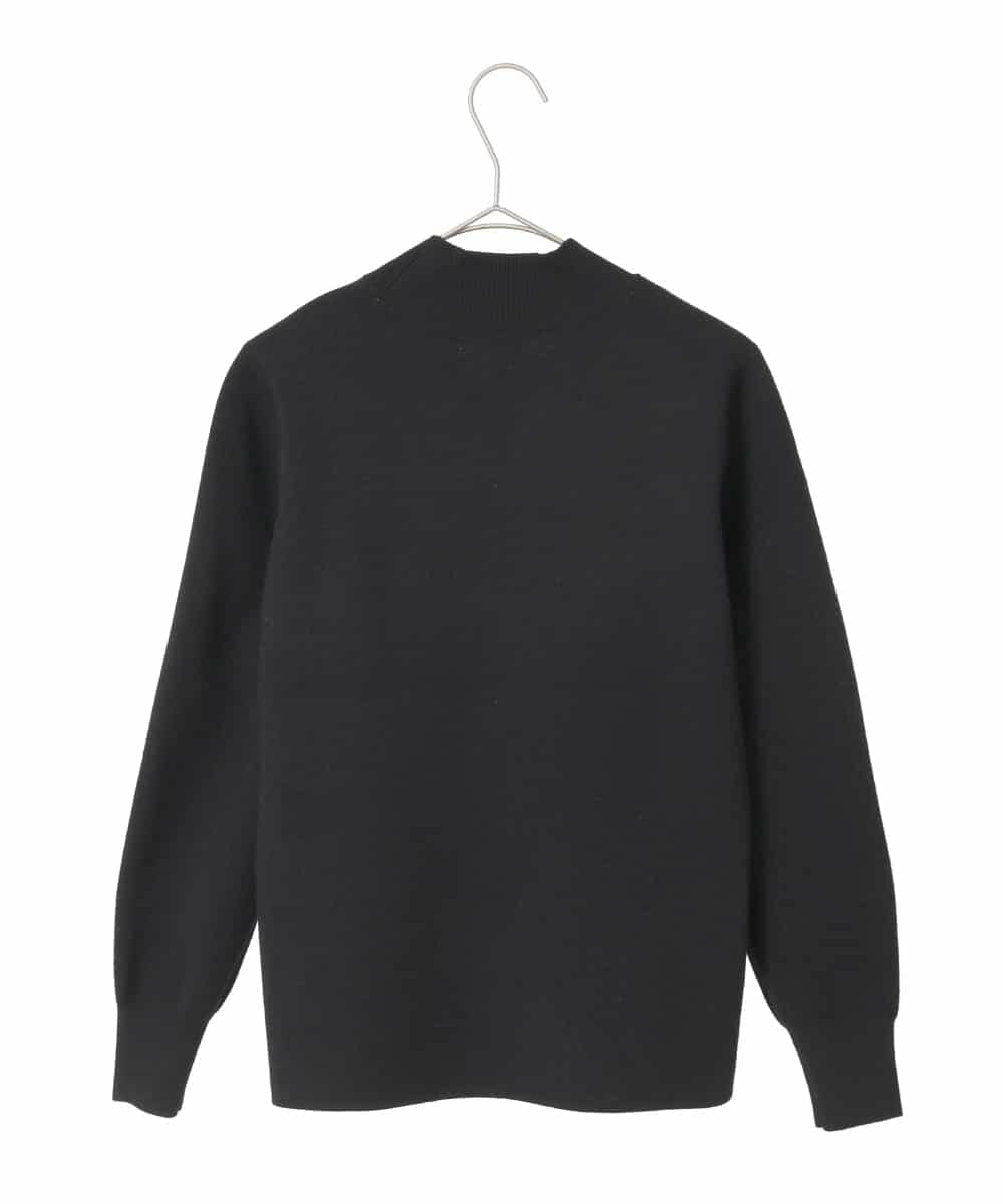 PYFCD02470 CHRISTIAN AUJARD(小さいサイズ)(メゾン ドゥ サンク) ジャガードニットプルオーバー ブラック