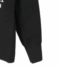 PYFCD02470 CHRISTIAN AUJARD(小さいサイズ)(メゾン ドゥ サンク) ジャガードニットプルオーバー ブラック