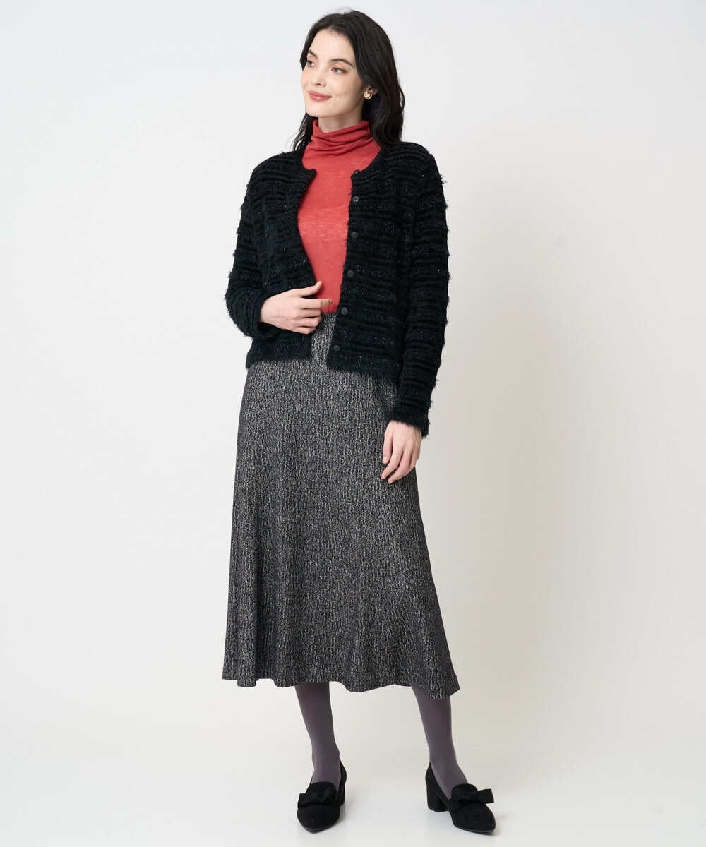 PYFCD07190 CHRISTIAN AUJARD(小さいサイズ)(メゾン ドゥ サンク) [肌触り良い･軽い]ベーシックプルオーバーニット レッド