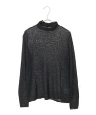 PYFCD07190 CHRISTIAN AUJARD(小さいサイズ)(メゾン ドゥ サンク) [肌触り良い･軽い]ベーシックプルオーバーニット パープル