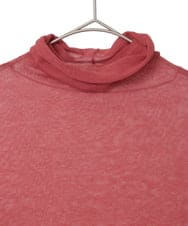 PYFCD07190 CHRISTIAN AUJARD(小さいサイズ)(メゾン ドゥ サンク) [肌触り良い･軽い]ベーシックプルオーバーニット パープル