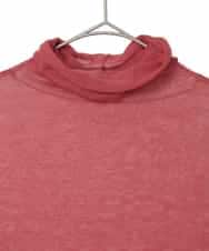 PYFCD07190 CHRISTIAN AUJARD(小さいサイズ)(メゾン ドゥ サンク) [肌触り良い･軽い]ベーシックプルオーバーニット レッド