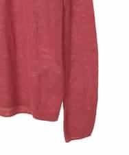 PYFCD07190 CHRISTIAN AUJARD(小さいサイズ)(メゾン ドゥ サンク) [肌触り良い･軽い]ベーシックプルオーバーニット レッド