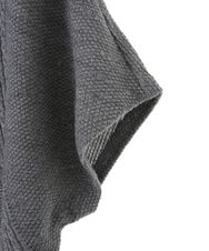 PYFCV03350 CHRISTIAN AUJARD(小さいサイズ)(メゾン ドゥ サンク) ボレロ風ラメニット羽織り グレー