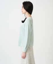 PYFEE02290 CHRISTIAN AUJARD(小さいサイズ)(メゾン ドゥ サンク) ホールガーメントニットプルオーバー サーモンピンク