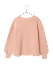 PYFEE02290 CHRISTIAN AUJARD(小さいサイズ)(メゾン ドゥ サンク) ホールガーメントニットプルオーバー サーモンピンク