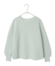 PYFEE02290 CHRISTIAN AUJARD(小さいサイズ)(メゾン ドゥ サンク) ホールガーメントニットプルオーバー サーモンピンク