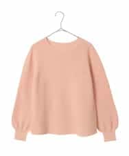 PYFEE02290 CHRISTIAN AUJARD(小さいサイズ)(メゾン ドゥ サンク) ホールガーメントニットプルオーバー サーモンピンク