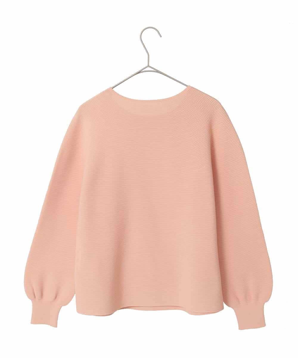 PYFEE02290 CHRISTIAN AUJARD(小さいサイズ)(メゾン ドゥ サンク) ホールガーメントニットプルオーバー サーモンピンク