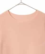 PYFEE02290 CHRISTIAN AUJARD(小さいサイズ)(メゾン ドゥ サンク) ホールガーメントニットプルオーバー サーモンピンク