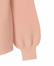 PYFEE02290 CHRISTIAN AUJARD(小さいサイズ)(メゾン ドゥ サンク) ホールガーメントニットプルオーバー サーモンピンク