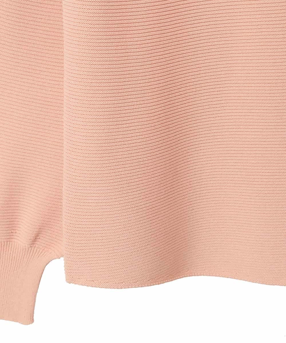 PYFEE02290 CHRISTIAN AUJARD(小さいサイズ)(メゾン ドゥ サンク) ホールガーメントニットプルオーバー サーモンピンク