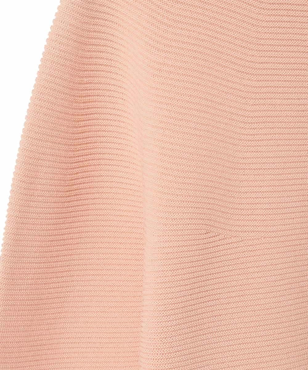 PYFEE02290 CHRISTIAN AUJARD(小さいサイズ)(メゾン ドゥ サンク) ホールガーメントニットプルオーバー サーモンピンク