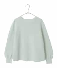 PYFEE02290 CHRISTIAN AUJARD(小さいサイズ)(メゾン ドゥ サンク) ホールガーメントニットプルオーバー グリーン