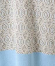 PYFEE13330 CHRISTIAN AUJARD(小さいサイズ)(メゾン ドゥ サンク) ジオメトリックジャガードニットプルオーバー ピンク