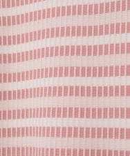 PYFEE20360 CHRISTIAN AUJARD(小さいサイズ)(メゾン ドゥ サンク) タックボーダーニットプルオーバー ピンク