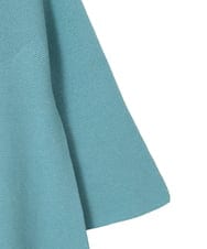 PYFGD22290 CHRISTIAN AUJARD(小さいサイズ)(メゾン ドゥ サンク) リネンライクホールガーメントニット ライトブルー