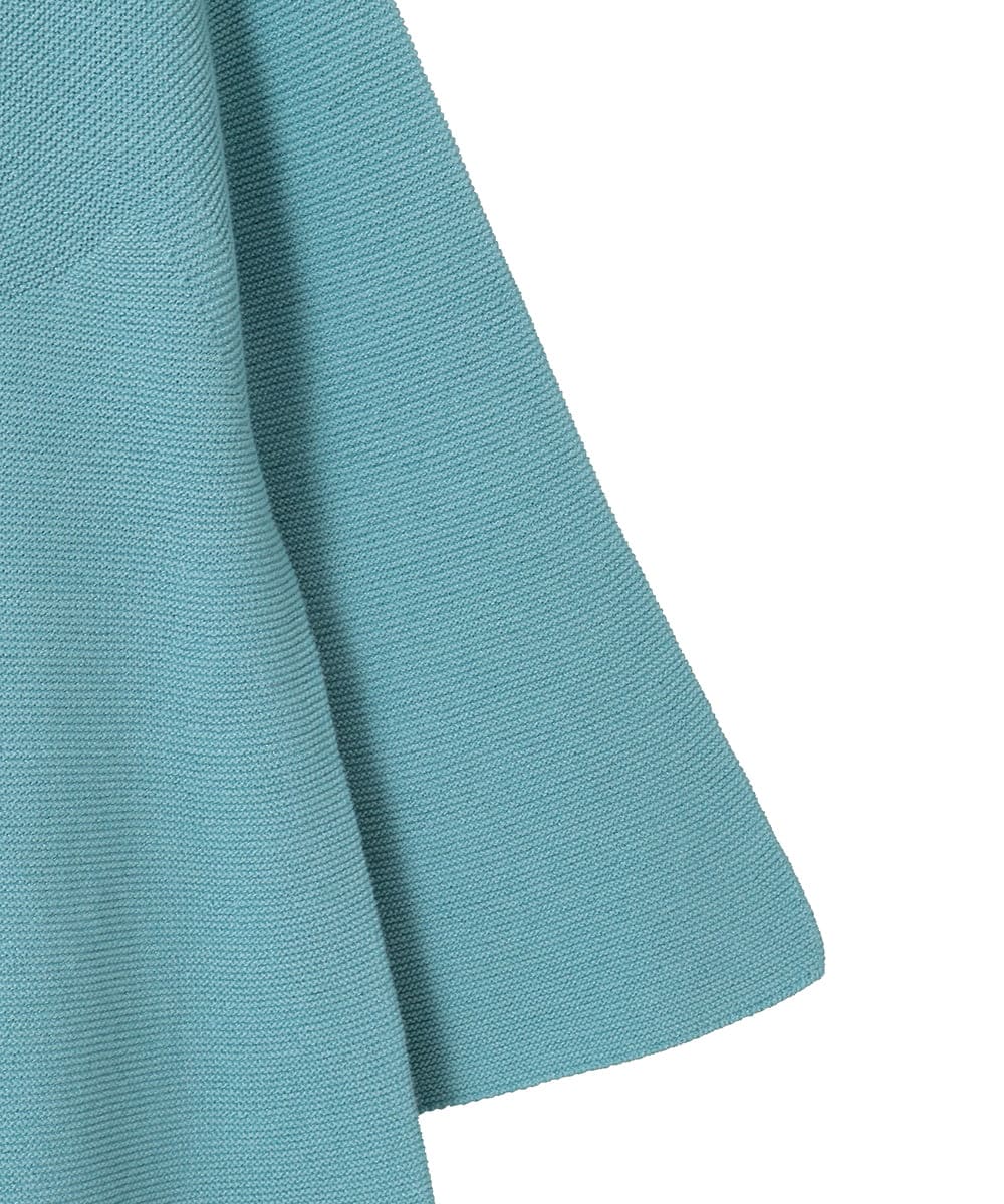 PYFGD22290 CHRISTIAN AUJARD(小さいサイズ)(メゾン ドゥ サンク) リネンライクホールガーメントニット ライトブルー