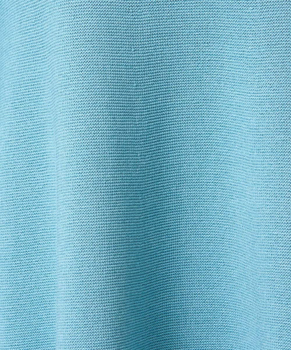 PYFGD22290 CHRISTIAN AUJARD(小さいサイズ)(メゾン ドゥ サンク) リネンライクホールガーメントニット ライトブルー