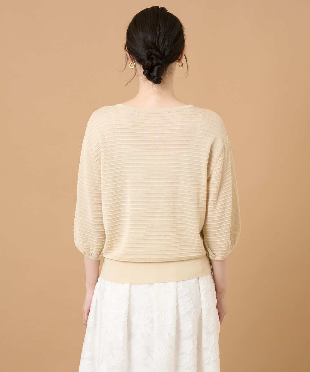 PYFGD56350 CHRISTIAN AUJARD(小さいサイズ)(メゾン ドゥ サンク) メタリックヤーンプルオーバー ゴールド