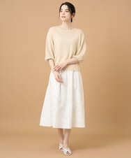 PYFGD56350 CHRISTIAN AUJARD(小さいサイズ)(メゾン ドゥ サンク) メタリックヤーンプルオーバー ゴールド