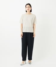 PYFHA05270 CHRISTIAN AUJARD(小さいサイズ)(メゾン ドゥ サンク) [アンサンブル対応]ドライタッチニットトップス ベージュ
