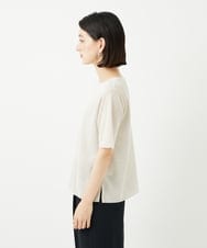 PYFHA05270 CHRISTIAN AUJARD(小さいサイズ)(メゾン ドゥ サンク) [アンサンブル対応]ドライタッチニットトップス ベージュ