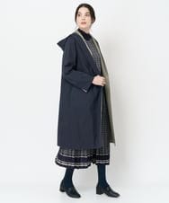 PYHAA08460 CHRISTIAN AUJARD(小さいサイズ)(メゾン ドゥ サンク) [セットアップ対応]ジャガー ドプリーツスカート ネイビー系