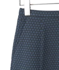 PYHAD01450 CHRISTIAN AUJARD(小さいサイズ)(メゾン ドゥ サンク) [セットアップ対応]オリジナルジャガードスカート ネイビー