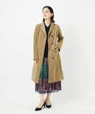 PYHAE02690 CHRISTIAN AUJARD(小さいサイズ)(メゾン ドゥ サンク) [セットアップ対応]RATTIペイズリープリントスカート ピンク×ネイビー系