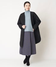 PYHAW28330 CHRISTIAN AUJARD(小さいサイズ)(メゾン ドゥ サンク) ジオメトリックジャガードスカート パープル系