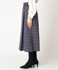 PYHAW28330 CHRISTIAN AUJARD(小さいサイズ)(メゾン ドゥ サンク) ジオメトリックジャガードスカート パープル系
