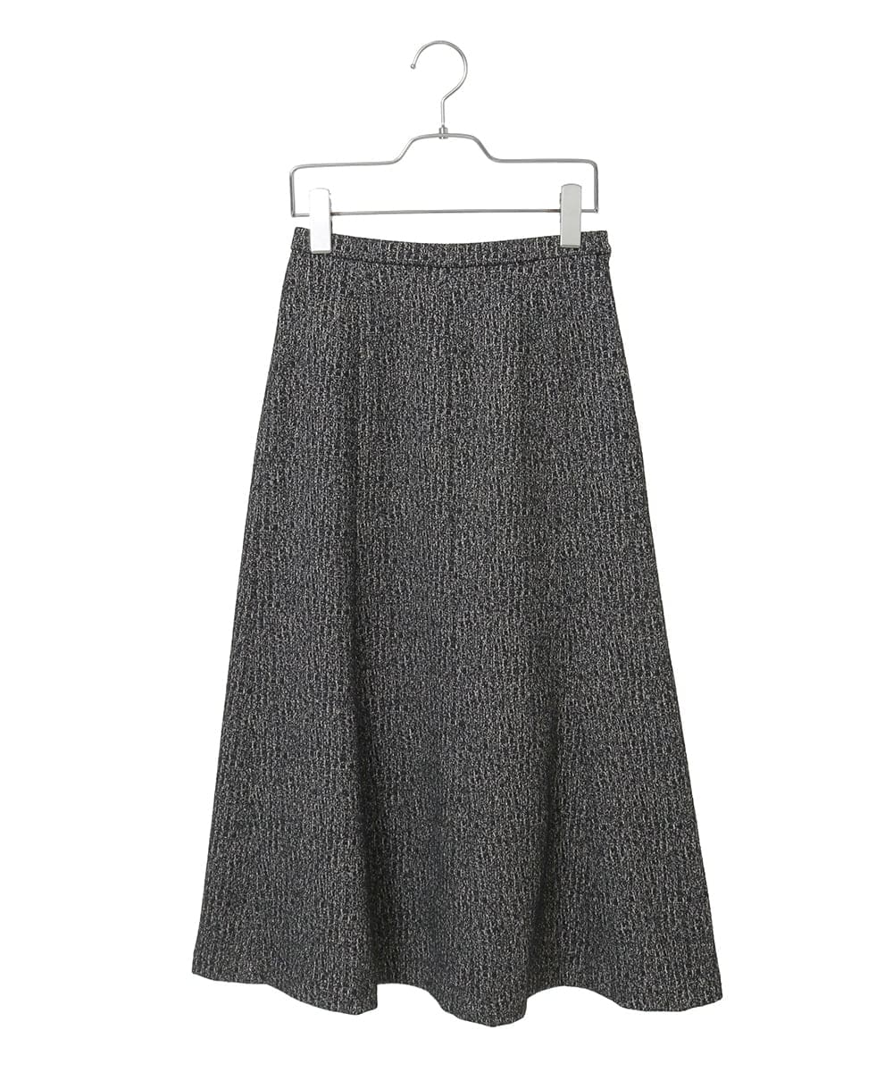 PYHCD09390 CHRISTIAN AUJARD(小さいサイズ)(メゾン ドゥ サンク) [セットアップ対応]ラメジャージースカート ブラック