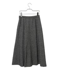 PYHCD09390 CHRISTIAN AUJARD(小さいサイズ)(メゾン ドゥ サンク) [セットアップ対応]ラメジャージースカート ブラック