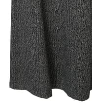 PYHCD09390 CHRISTIAN AUJARD(小さいサイズ)(メゾン ドゥ サンク) [セットアップ対応]ラメジャージースカート ブラック