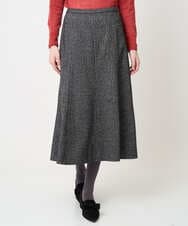 PYHCD09390 CHRISTIAN AUJARD(小さいサイズ)(メゾン ドゥ サンク) [セットアップ対応]ラメジャージースカート ブラック