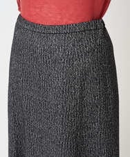 PYHCD09390 CHRISTIAN AUJARD(小さいサイズ)(メゾン ドゥ サンク) [セットアップ対応]ラメジャージースカート ブラック