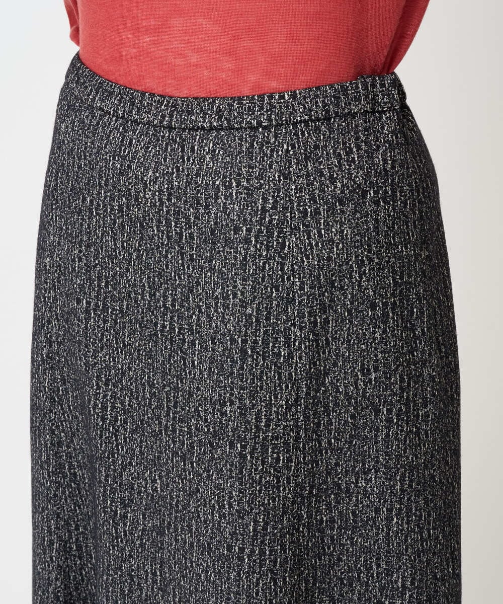 PYHCD09390 CHRISTIAN AUJARD(小さいサイズ)(メゾン ドゥ サンク) [セットアップ対応]ラメジャージースカート ブラック