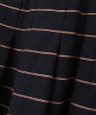 PYHHE28400 CHRISTIAN AUJARD(小さいサイズ)(メゾン ドゥ サンク) [セットアップ対応]カラミメッシュボーダースカート ネイビー