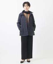 PYJAC14500 CHRISTIAN AUJARD(小さいサイズ)(メゾン ドゥ サンク) [撥水性･防風性･透湿性]フード付ジップアップブルゾン ベージュ