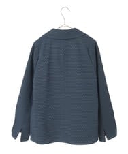 PYJAD01700 CHRISTIAN AUJARD(小さいサイズ)(メゾン ドゥ サンク) [セットアップ対応]オリジナルジャガードジャケット ネイビー