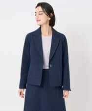 PYJAD01700 CHRISTIAN AUJARD(小さいサイズ)(メゾン ドゥ サンク) [セットアップ対応]オリジナルジャガードジャケット ネイビー