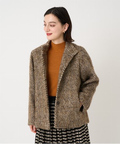 PYJAD30690 CHRISTIAN AUJARD(小さいサイズ) シャギーオーバージャケットコート