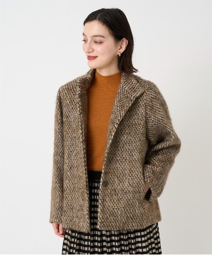 PYJAD30690 CHRISTIAN AUJARD(小さいサイズ) シャギーオーバージャケットコート