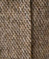 PYJAD30690 CHRISTIAN AUJARD(小さいサイズ)(メゾン ドゥ サンク) シャギーオーバージャケットコート ブラウン