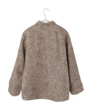 PYJAD30690 CHRISTIAN AUJARD(小さいサイズ)(メゾン ドゥ サンク) シャギーオーバージャケットコート ブラウン