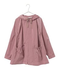 PYJAE10590 CHRISTIAN AUJARD(小さいサイズ)(メゾン ドゥ サンク) シャンブレージップアップブルゾン ブラウン